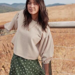 Marine Layer | Jace Puff Sleeve Sweatshirt